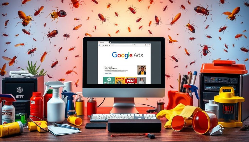 pest control google ads